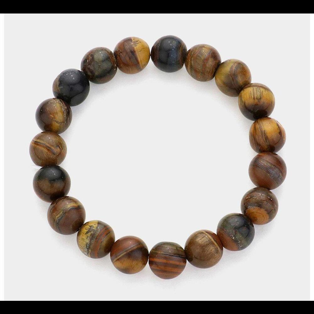 Natural Stone‎ Beaded Stretch Bracelet